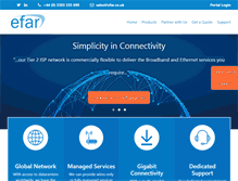 Tablet Screenshot of efar.co.uk